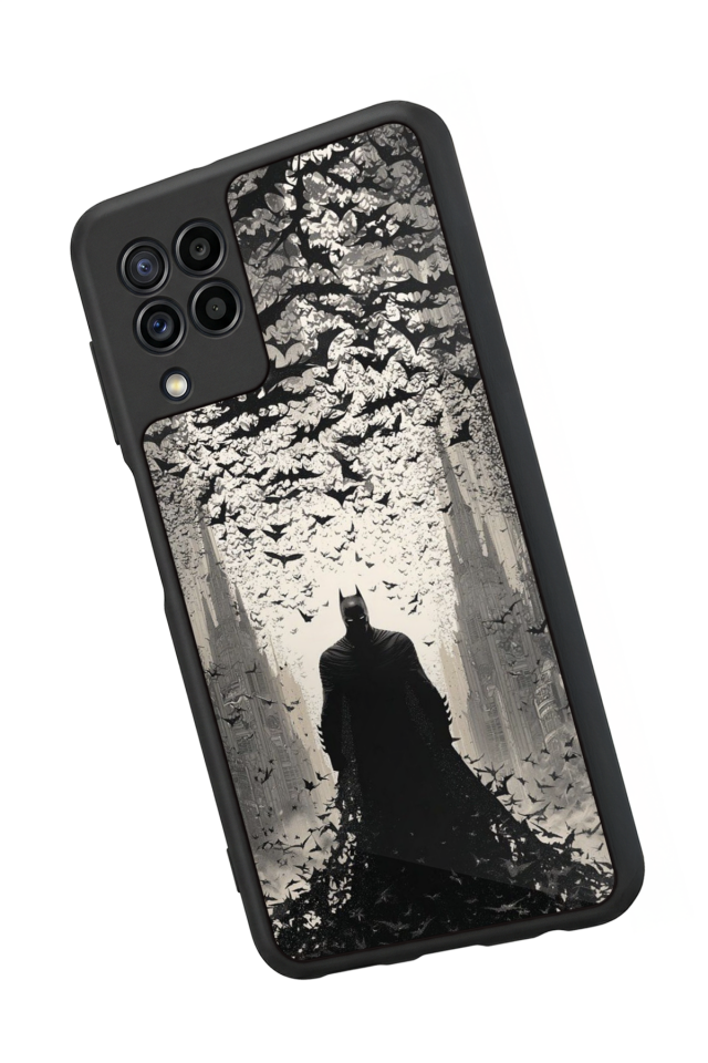 Samsung Galaxy M32 Uyumlu Batman Tasarımlı Glossy Premium Kılıf