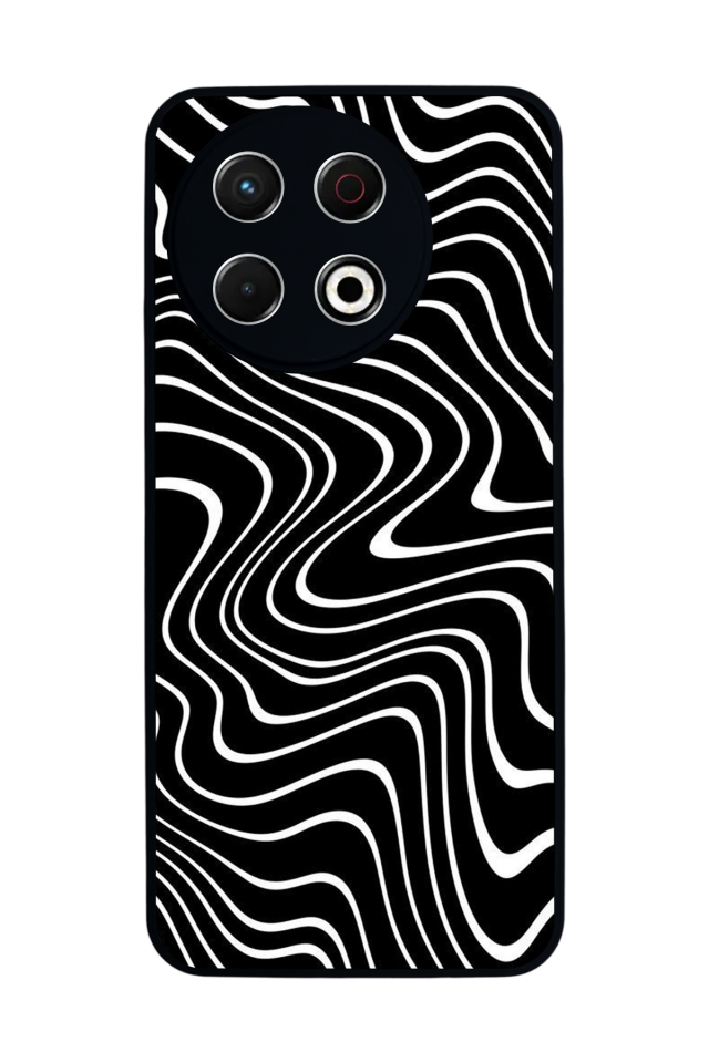 Tecno Spark 30 Pro Uyumlu Çizgi Sanatı Tasarımlı Glossy Premium Kılıf