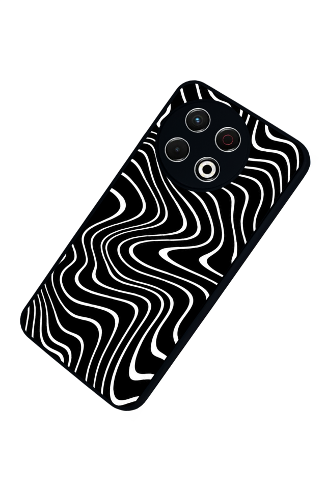 Tecno Spark 30 Pro Uyumlu Çizgi Sanatı Tasarımlı Glossy Premium Kılıf