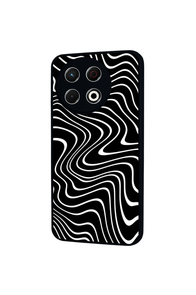 Tecno Spark 30 Pro Uyumlu Çizgi Sanatı Tasarımlı Glossy Premium Kılıf