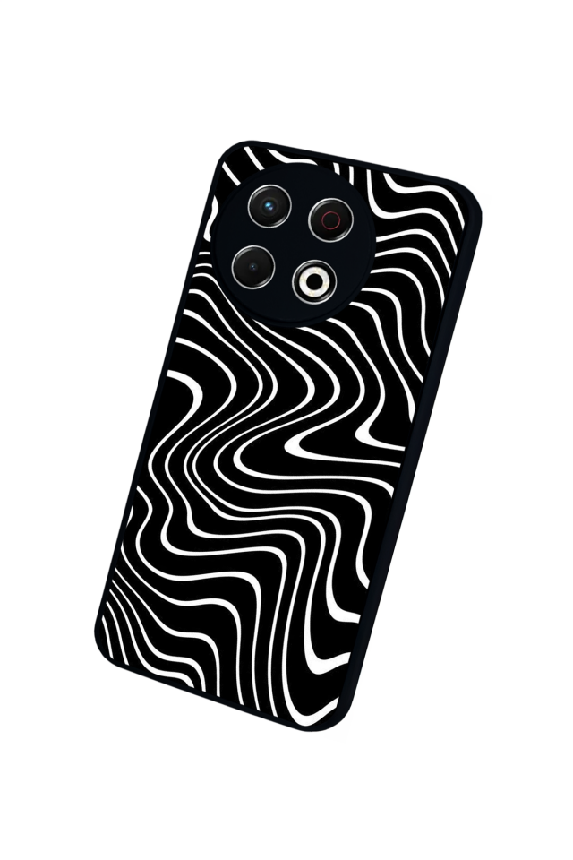 Tecno Spark 30 Pro Uyumlu Çizgi Sanatı Tasarımlı Glossy Premium Kılıf