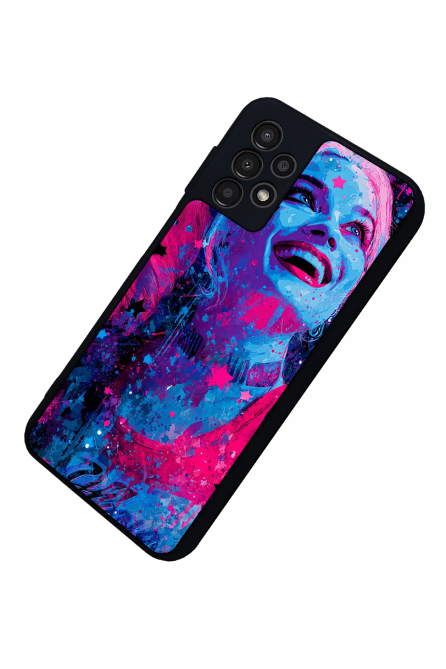 Samsung Galaxy A13 Uyumlu HarleyQueen Tasarımlı Glossy Premium Kılıf