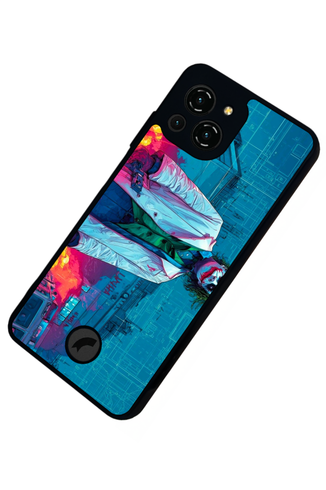 Reeder S23 Pro Max Uyumlu Joker Tasarımlı Glossy Premium Kılıf