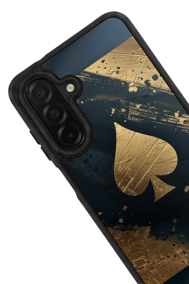 Samsung Galaxy A36 Uyumlu Kart Tasarımlı Glossy Premium Kılıf