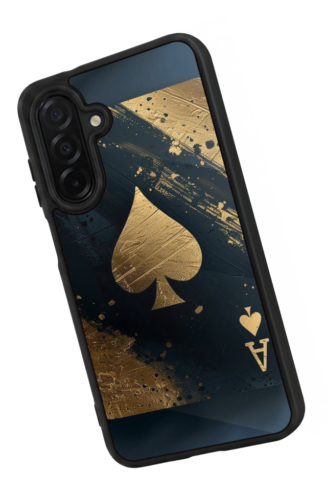 Samsung Galaxy A36 Uyumlu Kart Tasarımlı Glossy Premium Kılıf