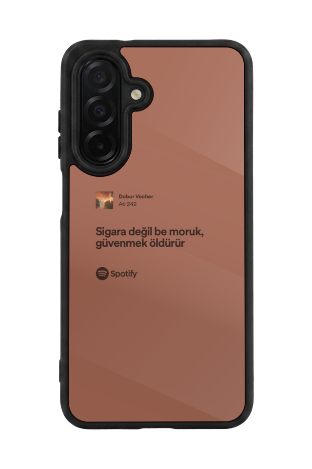 Samsung Galaxy A56 Uyumlu Sarki Sozleri Tasarımlı Glossy Premium Kılıf