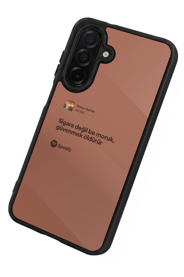 Samsung Galaxy A56 Uyumlu Sarki Sozleri Tasarımlı Glossy Premium Kılıf