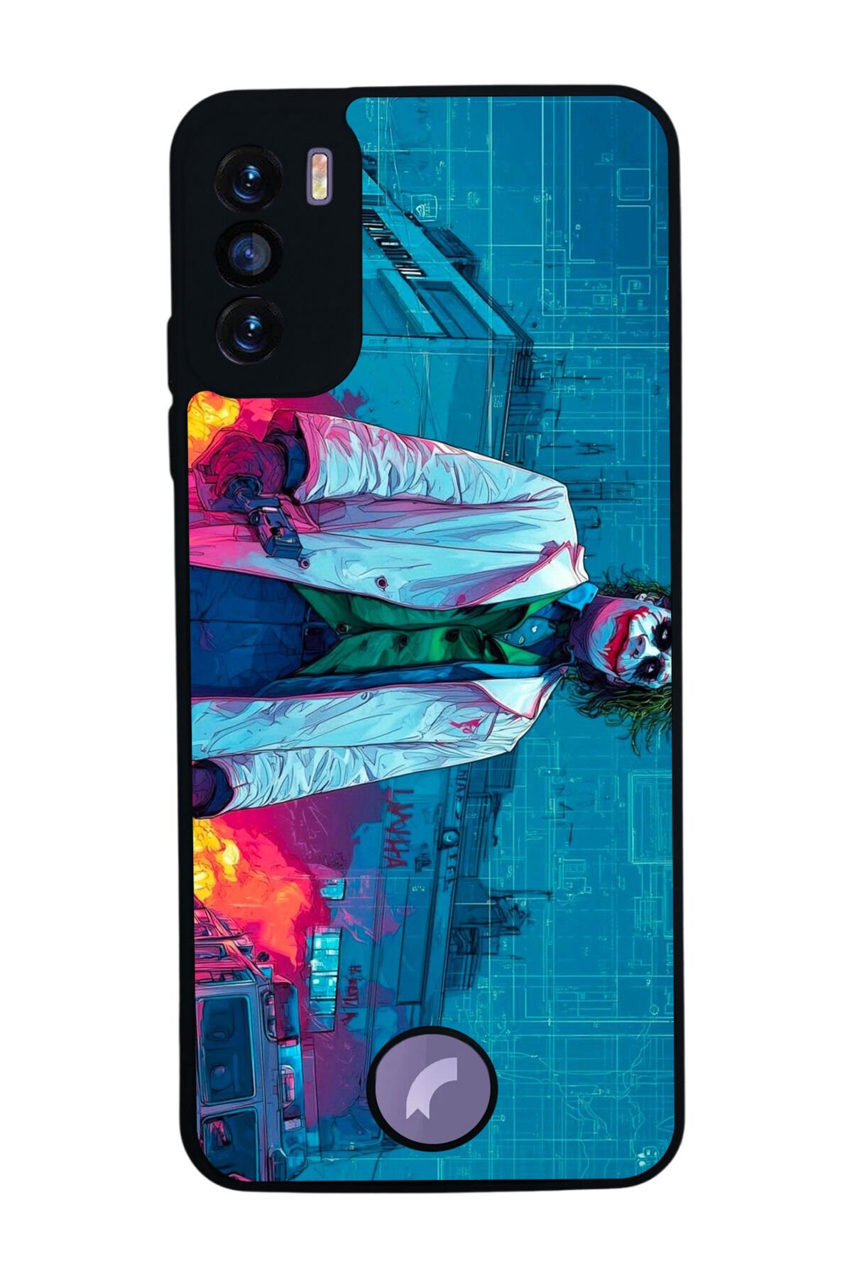 Reeder S19 Max Pro S Uyumlu Joker Tasarımlı Glossy Premium Kılıf