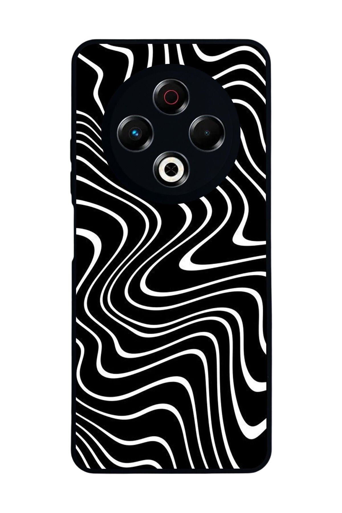 Tecno Spark 30 Uyumlu Çizgi Sanatı Tasarımlı Glossy Premium Kılıf