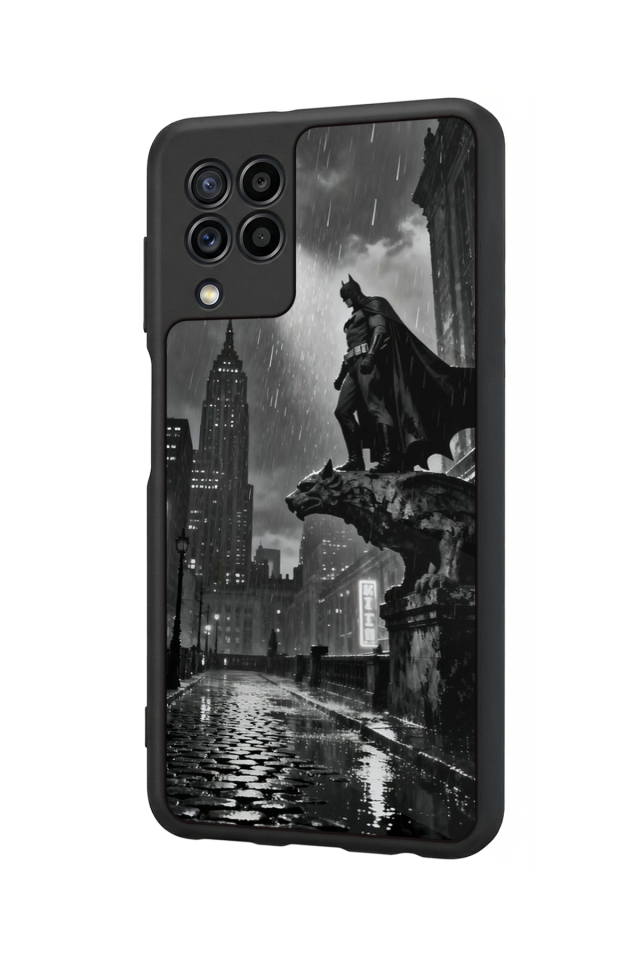 Samsung Galaxy M32 Uyumlu Batman Tasarımlı Glossy Premium Kılıf