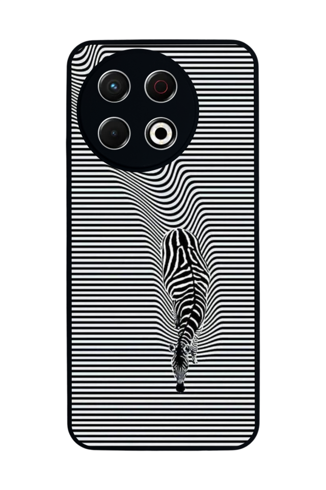 Tecno Spark 30 Pro Uyumlu Çizgi Sanatı Tasarımlı Glossy Premium Kılıf