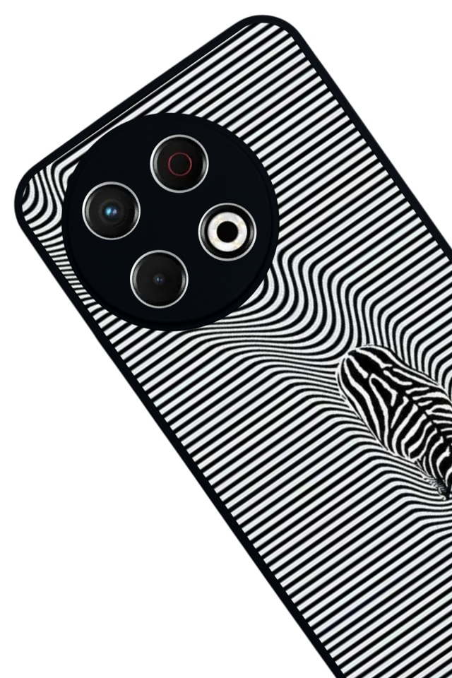 Tecno Spark 30 Pro Uyumlu Çizgi Sanatı Tasarımlı Glossy Premium Kılıf