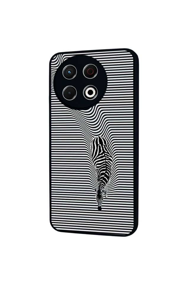 Tecno Spark 30 Pro Uyumlu Çizgi Sanatı Tasarımlı Glossy Premium Kılıf