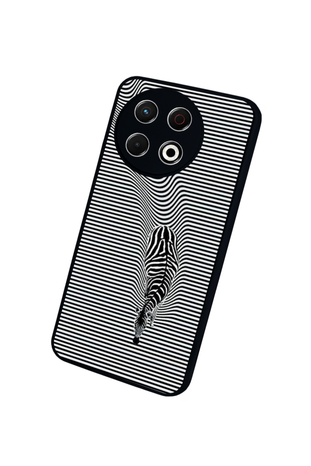 Tecno Spark 30 Pro Uyumlu Çizgi Sanatı Tasarımlı Glossy Premium Kılıf