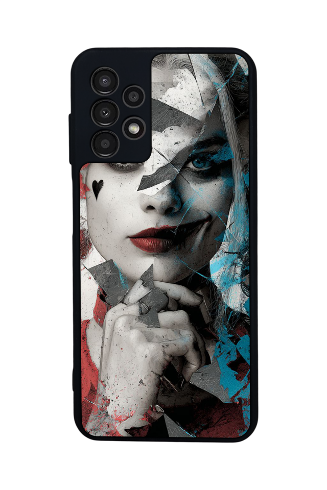 Samsung Galaxy A13 Uyumlu HarleyQueen Tasarımlı Glossy Premium Kılıf