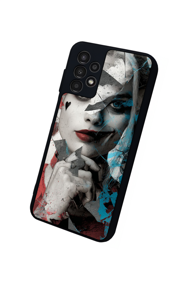 Samsung Galaxy A13 Uyumlu HarleyQueen Tasarımlı Glossy Premium Kılıf