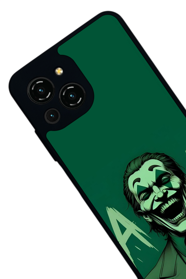 Reeder S23 Pro Max Uyumlu Joker Tasarımlı Glossy Premium Kılıf