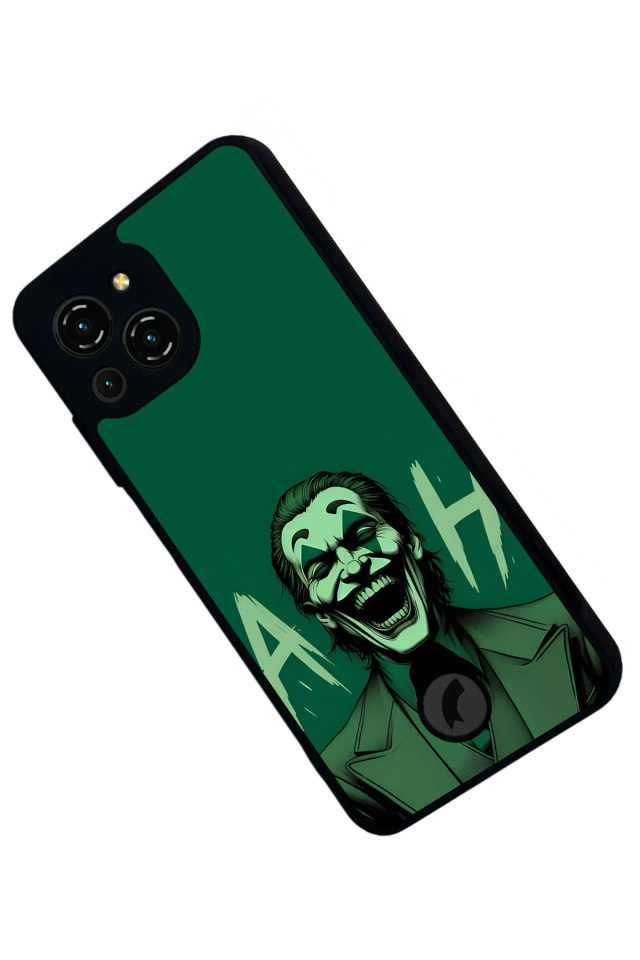 Reeder S23 Pro Max Uyumlu Joker Tasarımlı Glossy Premium Kılıf