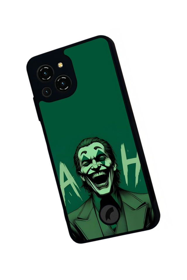 Reeder S23 Pro Max Uyumlu Joker Tasarımlı Glossy Premium Kılıf