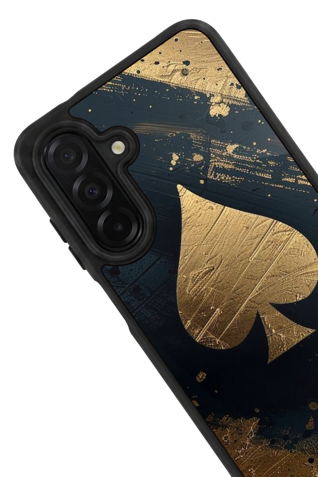 Samsung Galaxy A36 Uyumlu Kart Tasarımlı Glossy Premium Kılıf