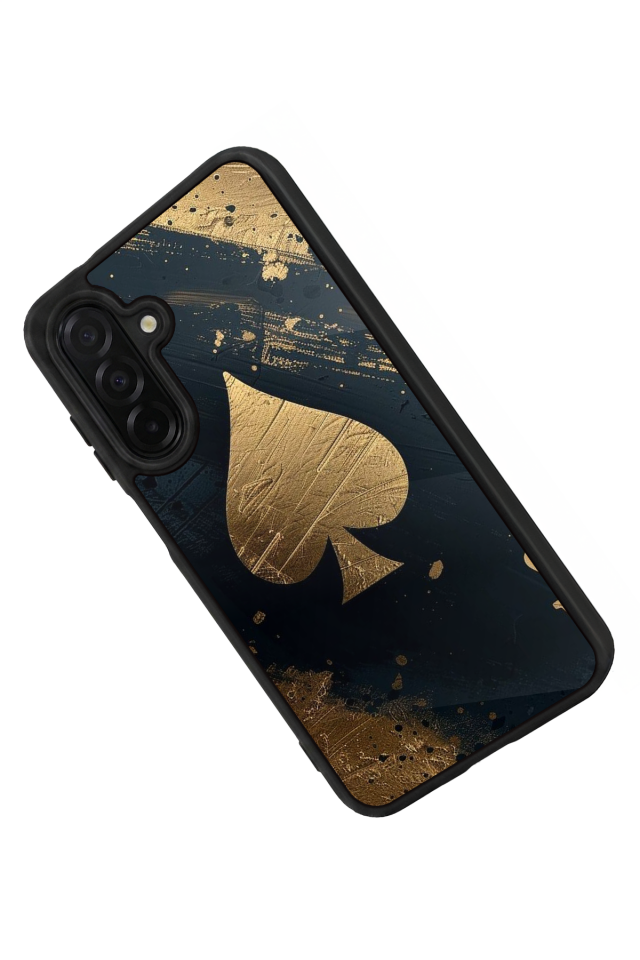 Samsung Galaxy A36 Uyumlu Kart Tasarımlı Glossy Premium Kılıf