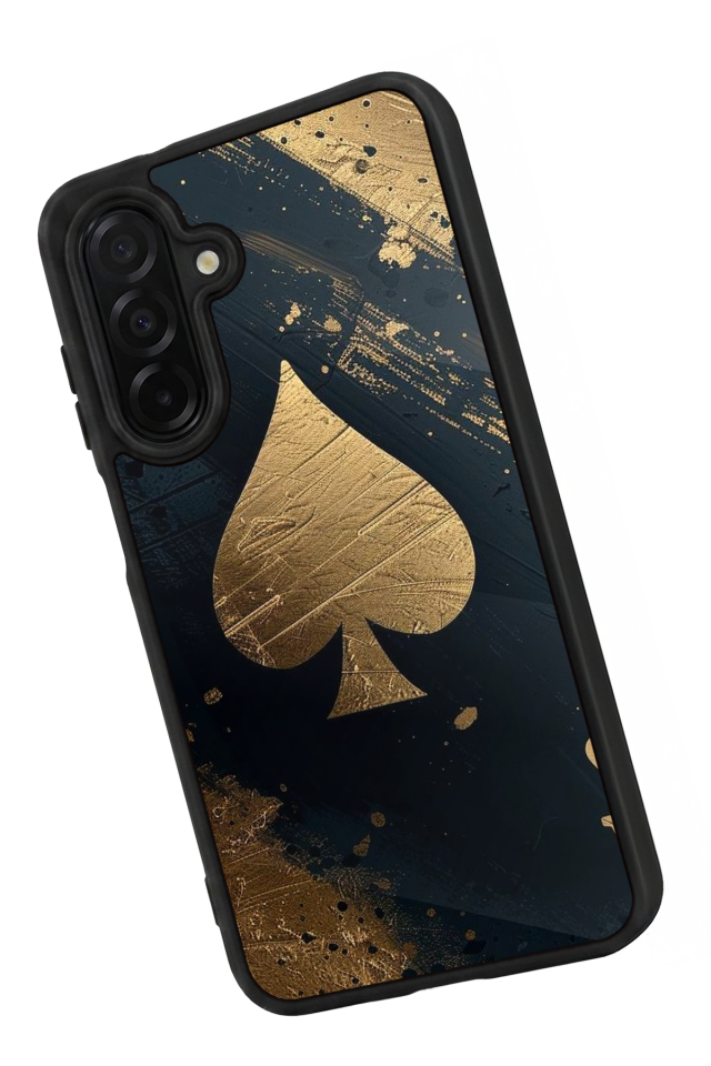 Samsung Galaxy A36 Uyumlu Kart Tasarımlı Glossy Premium Kılıf