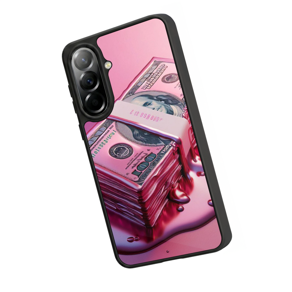 Samsung Galaxy A57 Uyumlu Money Para Tasarımlı Glossy Premium Kılıf