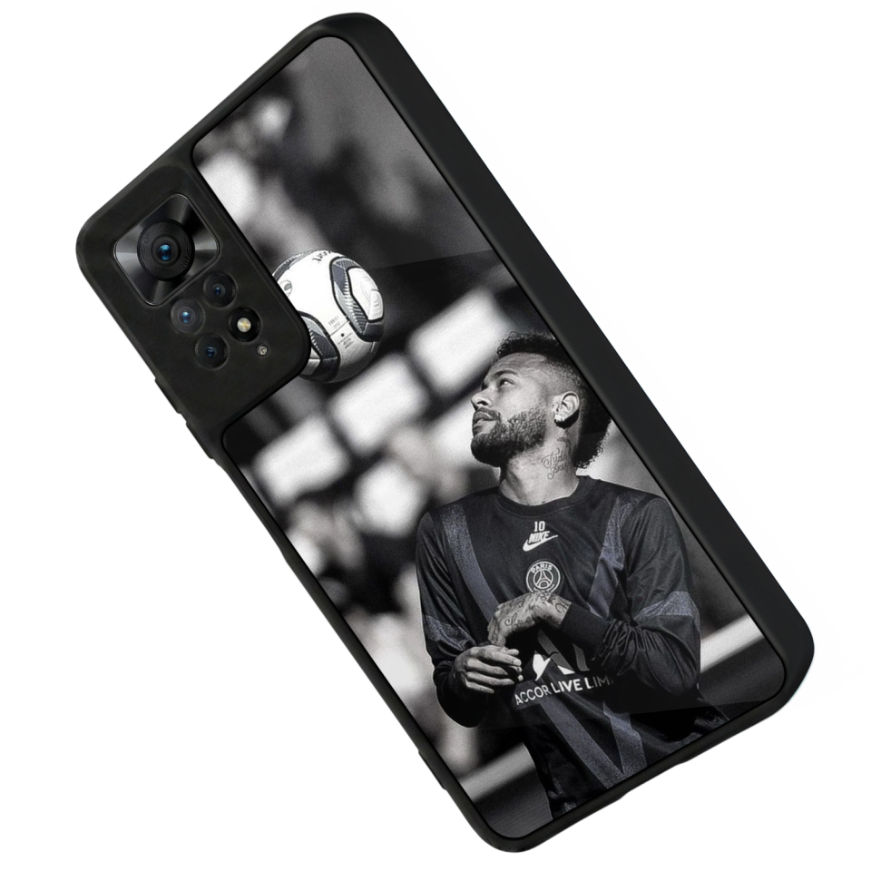 Xiaomi Redmi Note 12 Pro Uyumlu Neymar Tasarımlı Glossy Premium Kılıf
