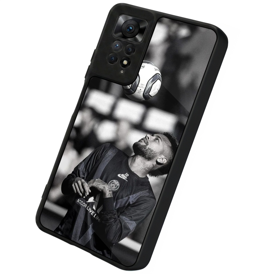 Xiaomi Redmi Note 12 Pro Uyumlu Neymar Tasarımlı Glossy Premium Kılıf