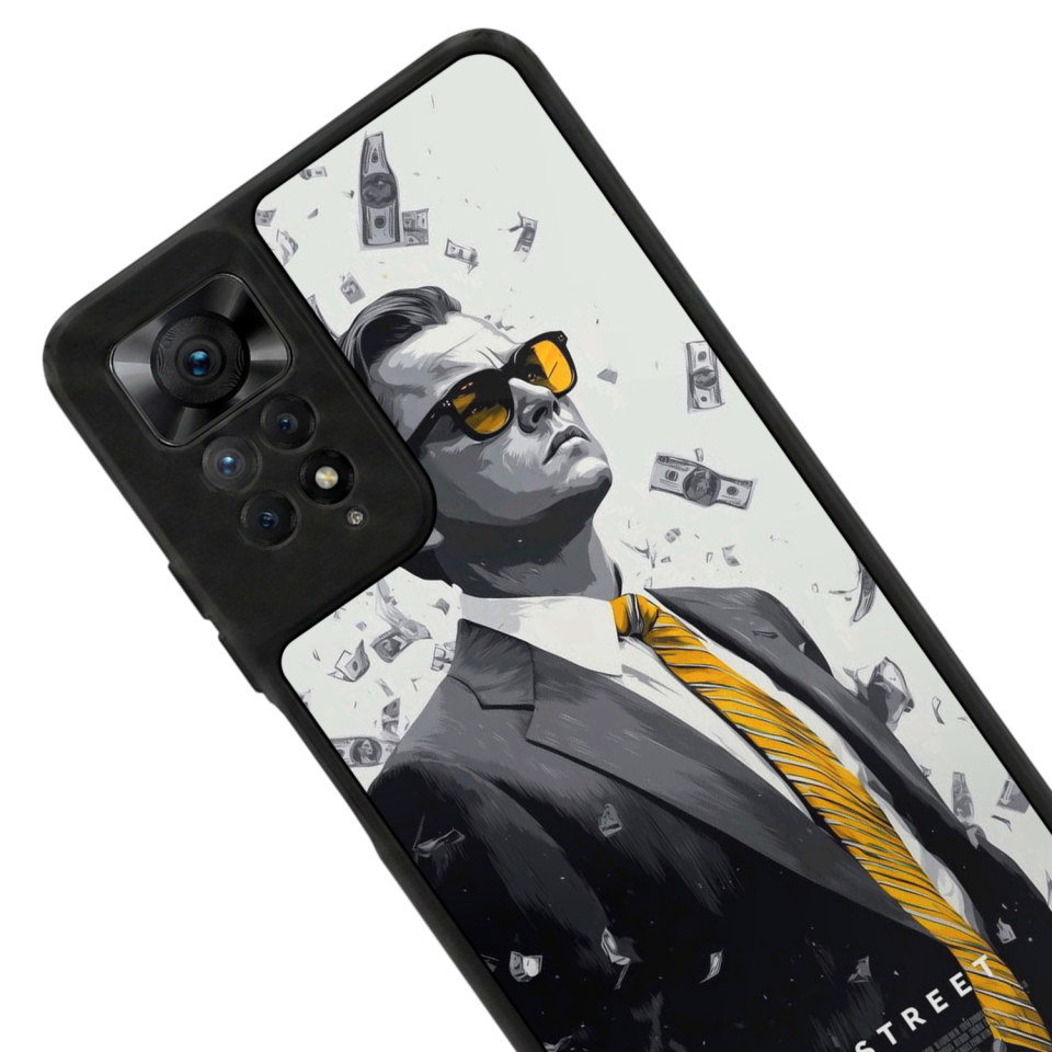 Xiaomi Redmi Note 11 Pro Uyumlu TheWolf Tasarımlı Glossy Premium Kılıf