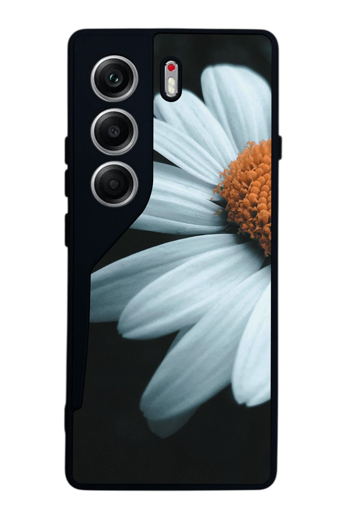 Tecno Camon 40 Uyumlu Cicek Tasarımlı Glossy Premium Kılıf