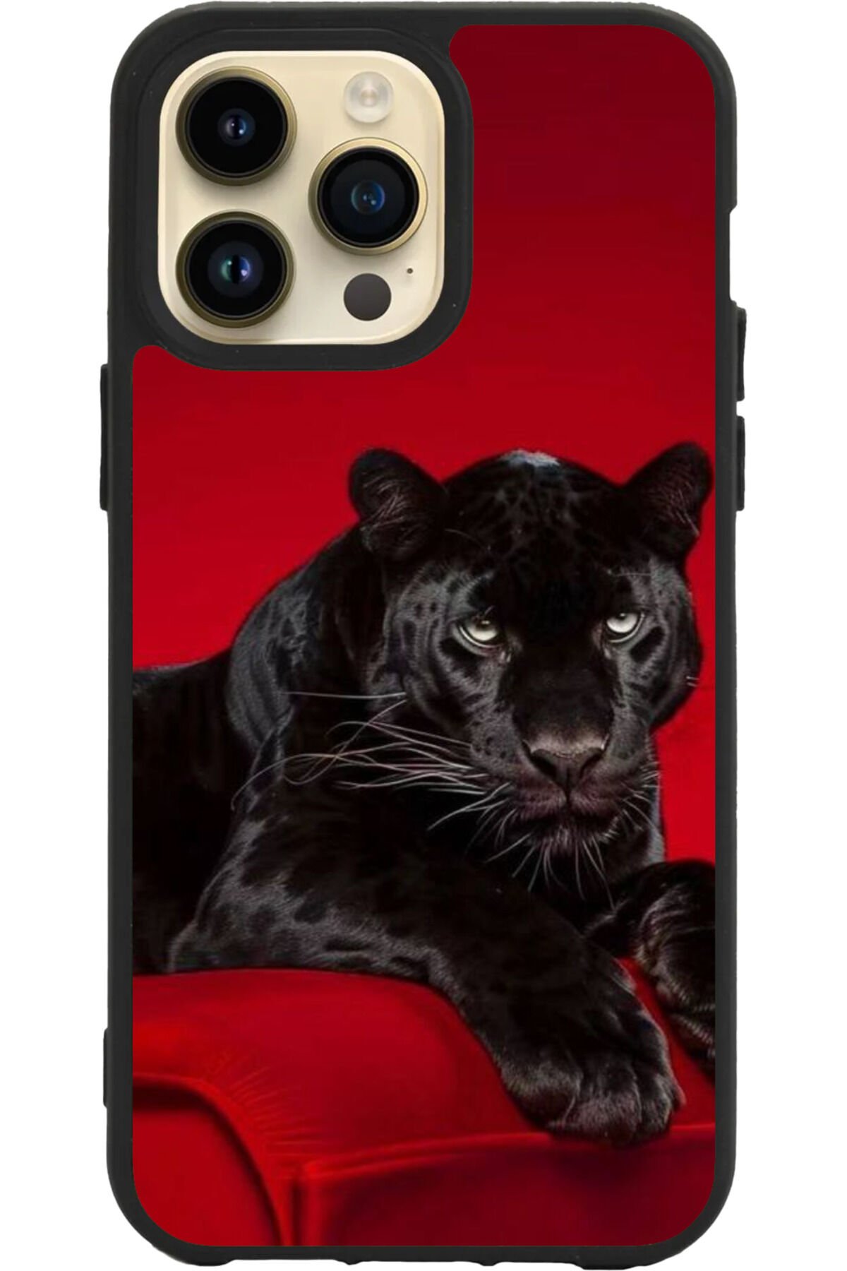Apple iPhone 16 Pro Siyah Silikon Kılıf Çiziklere ve Darbelere Karşı Koruma