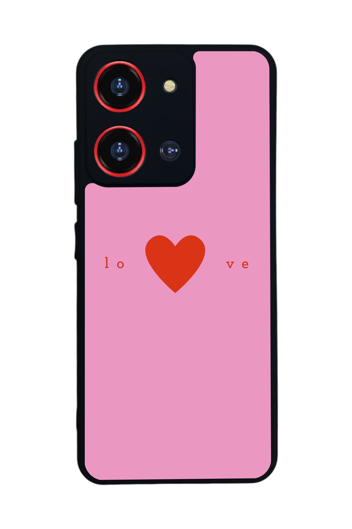 Reeder S19 Max Pro S ZOOM Uyumlu Kalp Love Tasarımlı Glossy Premium Kılıf