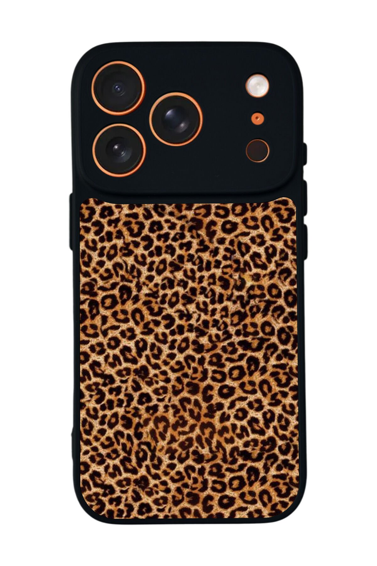 iPhone 17 Pro Max Uyumlu Leopar Tasarımlı Glossy Premium Kılıf