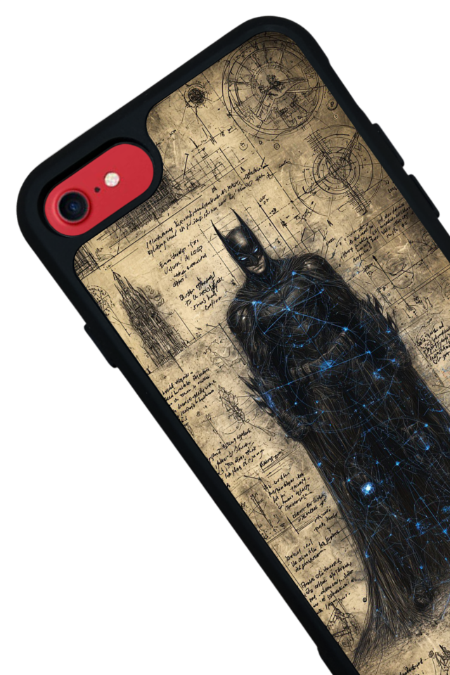 iPhone 7 Uyumlu Batman Tasarımlı Glossy Premium Kılıf