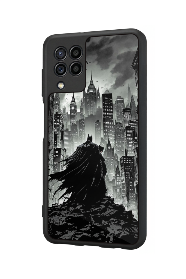 Samsung Galaxy M32 Uyumlu Batman Tasarımlı Glossy Premium Kılıf