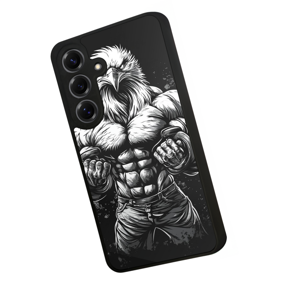 Samsung Galaxy S25 Uyumlu Besiktas Tasarımlı Glossy Premium Kılıf