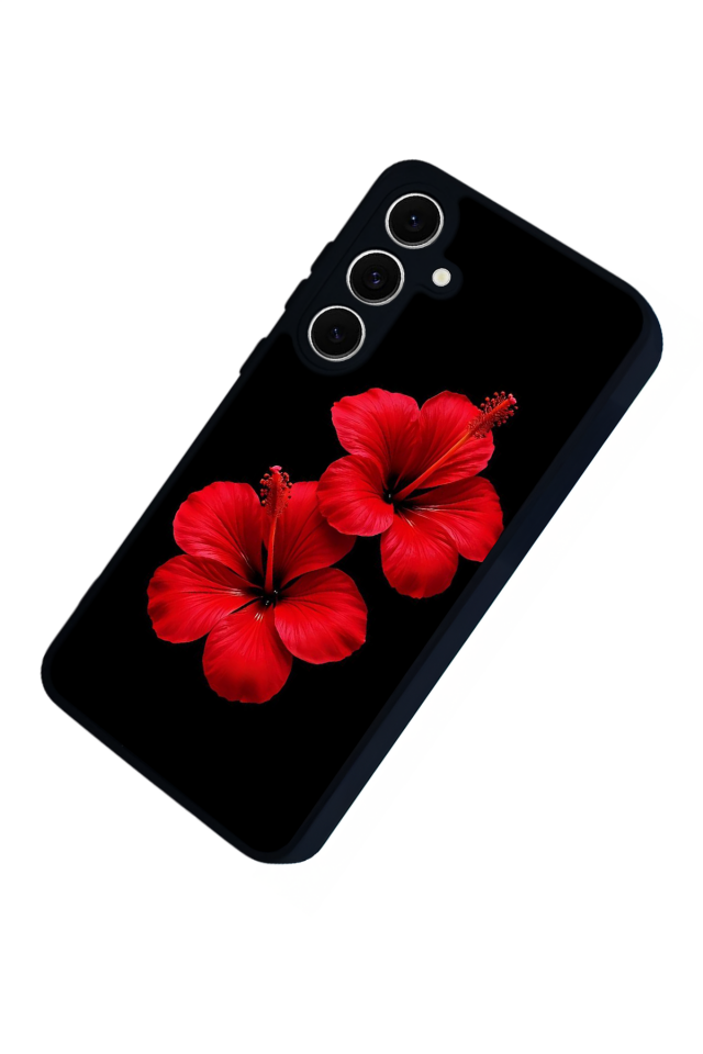 Samsung Galaxy A16 Uyumlu Cicek Tasarımlı Glossy Premium Kılıf