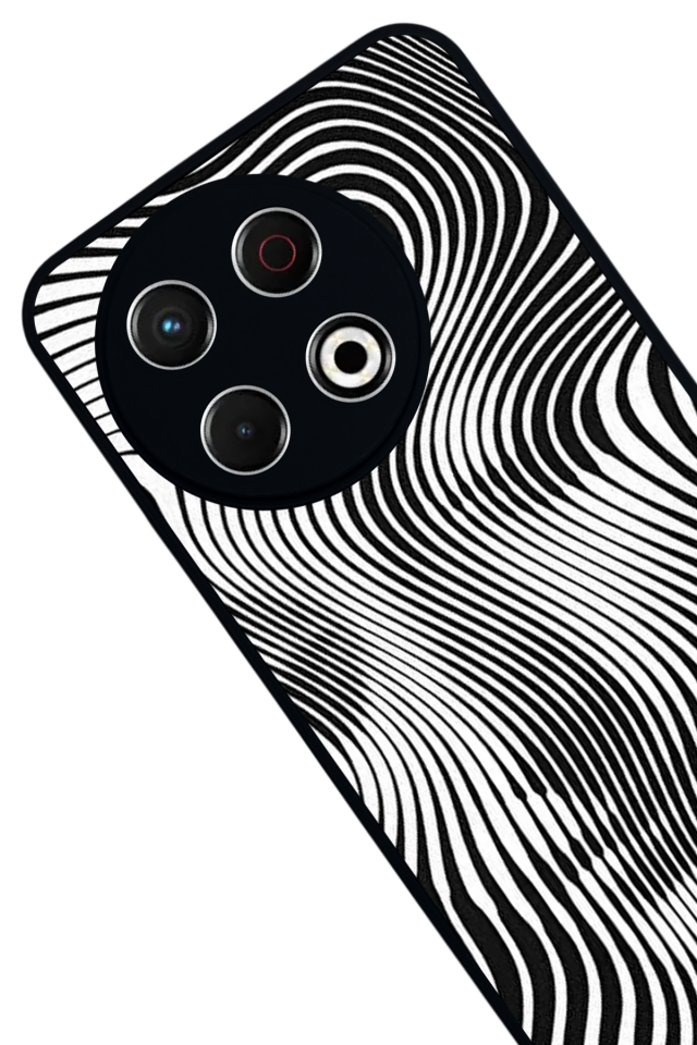 Tecno Spark 30 Pro Uyumlu Çizgi Sanatı Tasarımlı Glossy Premium Kılıf