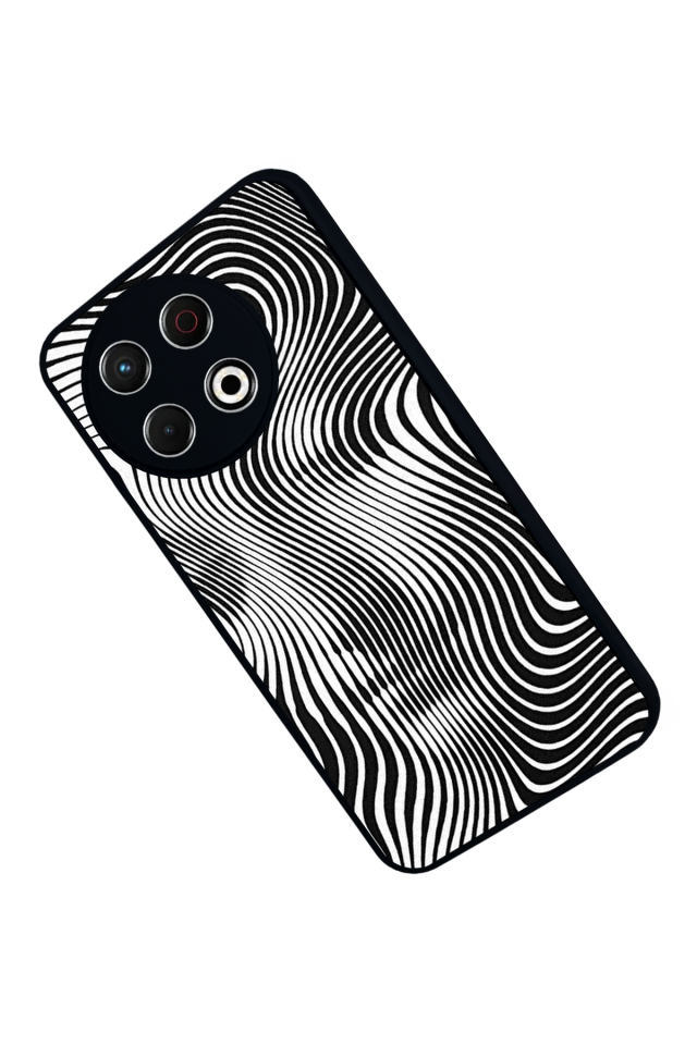 Tecno Spark 30 Pro Uyumlu Çizgi Sanatı Tasarımlı Glossy Premium Kılıf