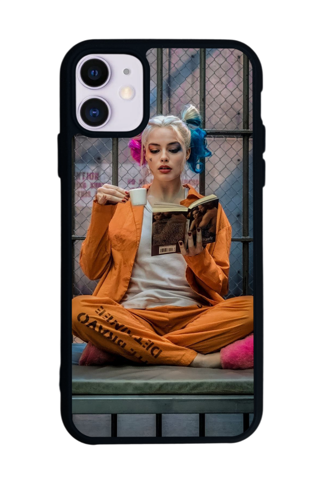 iPhone 11 Uyumlu HarleyQueen Tasarımlı Glossy Premium Kılıf