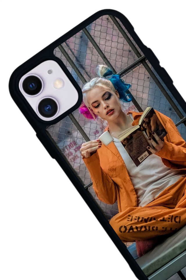 iPhone 11 Uyumlu HarleyQueen Tasarımlı Glossy Premium Kılıf