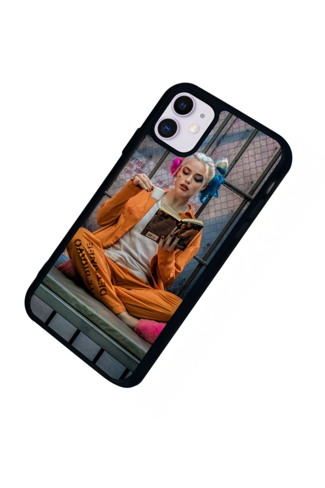 iPhone 11 Uyumlu HarleyQueen Tasarımlı Glossy Premium Kılıf