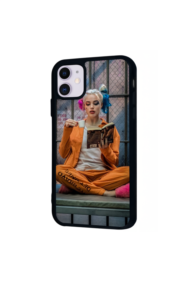 iPhone 11 Uyumlu HarleyQueen Tasarımlı Glossy Premium Kılıf