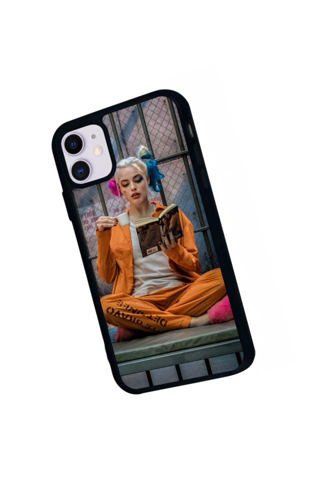 iPhone 11 Uyumlu HarleyQueen Tasarımlı Glossy Premium Kılıf