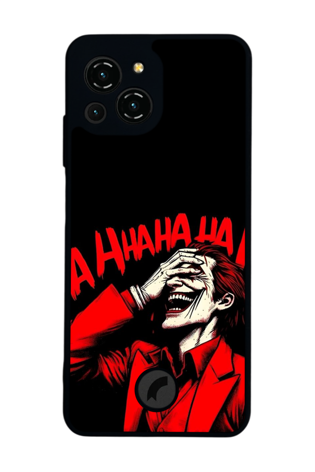 Reeder S23 Pro Max Uyumlu Joker Tasarımlı Glossy Premium Kılıf