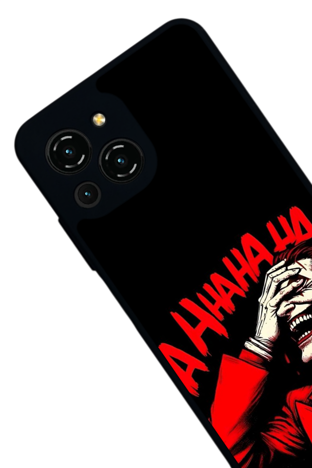 Reeder S23 Pro Max Uyumlu Joker Tasarımlı Glossy Premium Kılıf