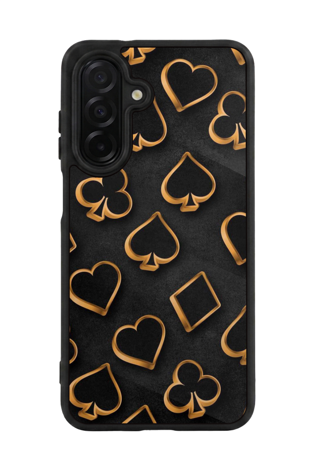 Samsung Galaxy A36 Uyumlu Kart Tasarımlı Glossy Premium Kılıf