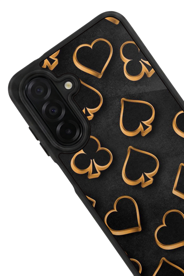 Samsung Galaxy A36 Uyumlu Kart Tasarımlı Glossy Premium Kılıf