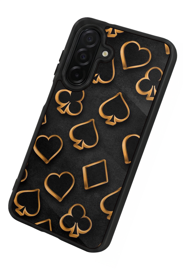 Samsung Galaxy A36 Uyumlu Kart Tasarımlı Glossy Premium Kılıf